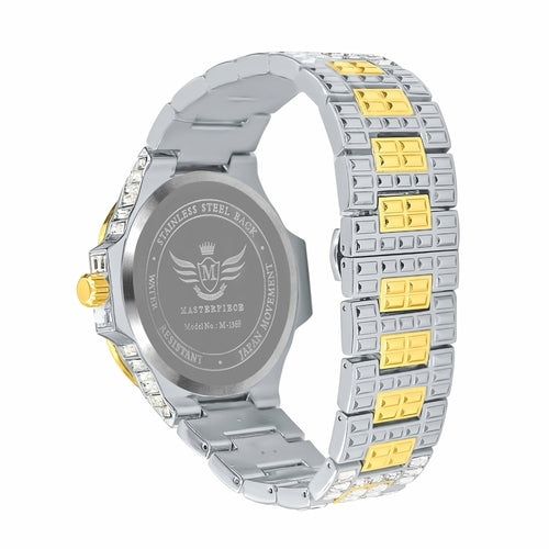 PULSAR Luxury Iced Out Watch | Bold Hip Hop Men’s Metal Timepiece 5631042